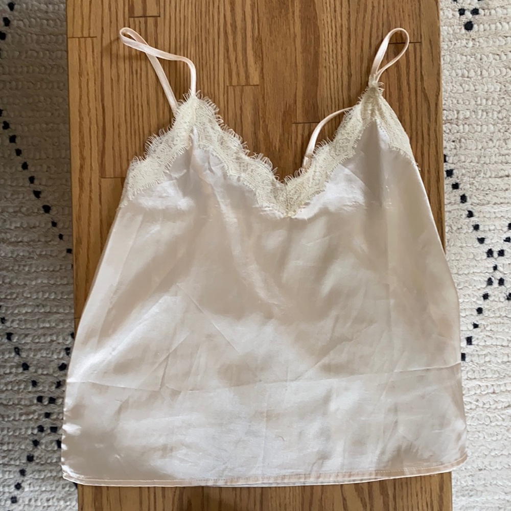 Blush Silk Top